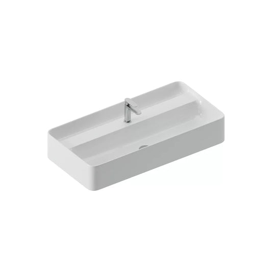 Lavabo Appoggio/Sospeso Rettangolare cm 100x50 Brooklyn