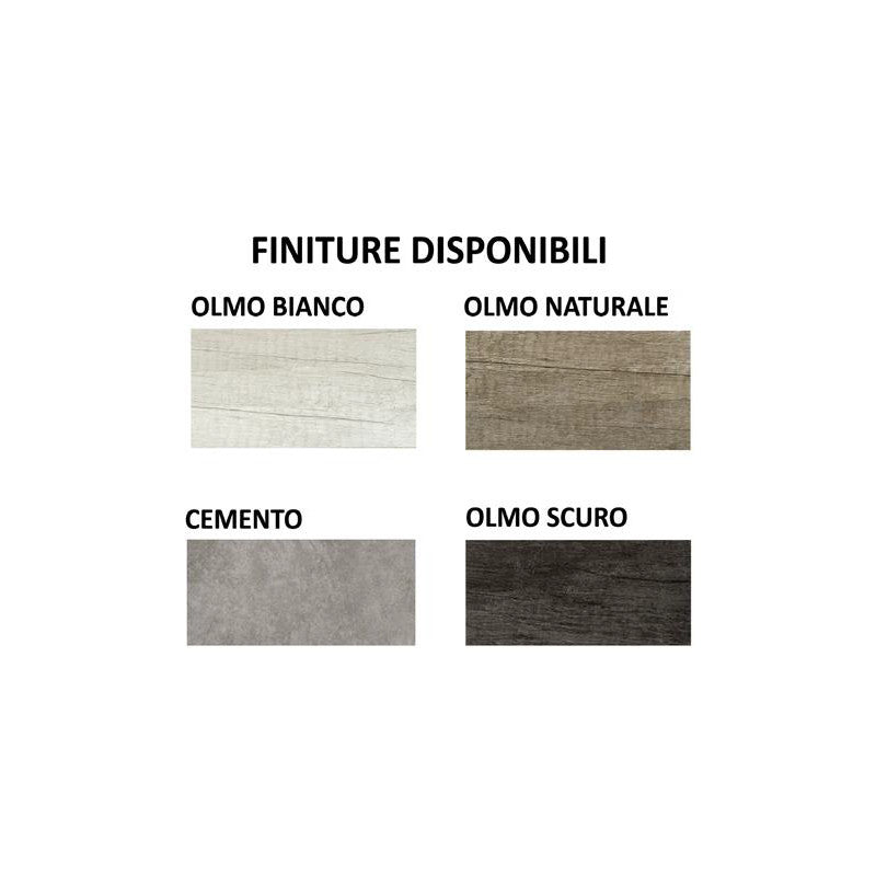 Mensola porta lavabo cm 120x46 Unika