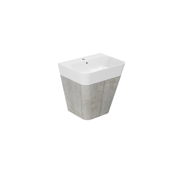 Mobile sospeso o a terra 59x47xH50 cm per lavabo Build