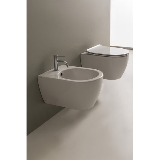 Bidet sospeso cm 50.5x36 Glam/Moon
