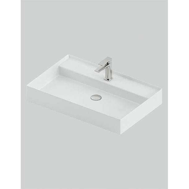 Wand-/Aufsatzwaschbecken 75x48 cm Stufe