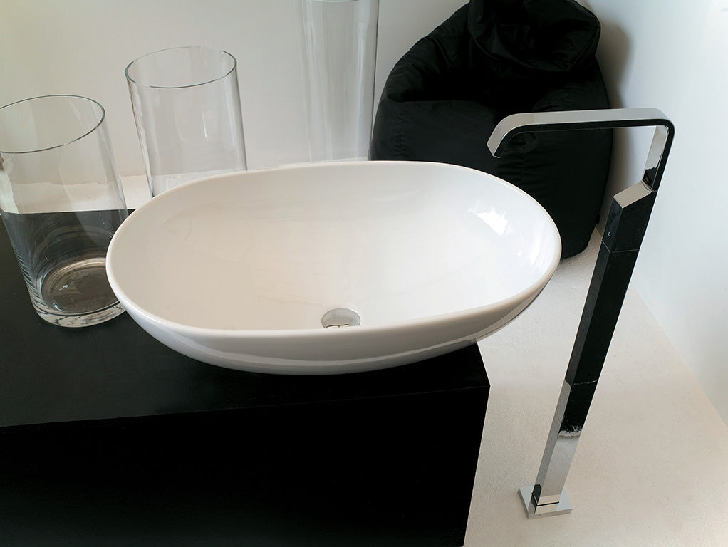 L'évier à cuvette