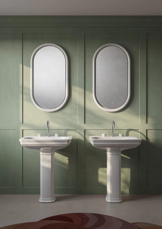 Lavabo suspendu Civitas 68x50 cm