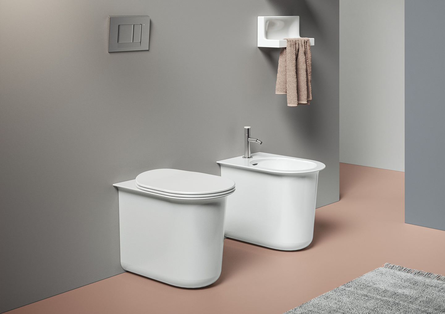Bidet terra filomuro Chic