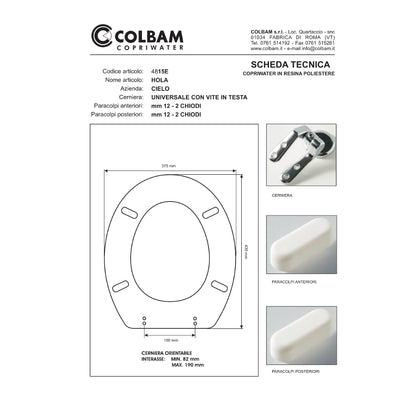 Siège de toilette compatible Hola