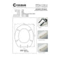 Siège de toilette compatible Hola