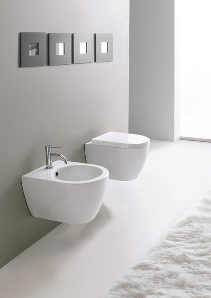 Vaso Wc sospeso cm 45x35 Clean Flush Mini Moon