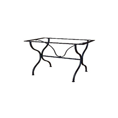 Base en fer ronde ou rectangulaire Plutone
