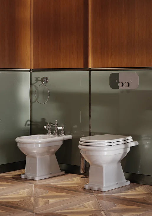 Hermitage Stand-WC + Bidet