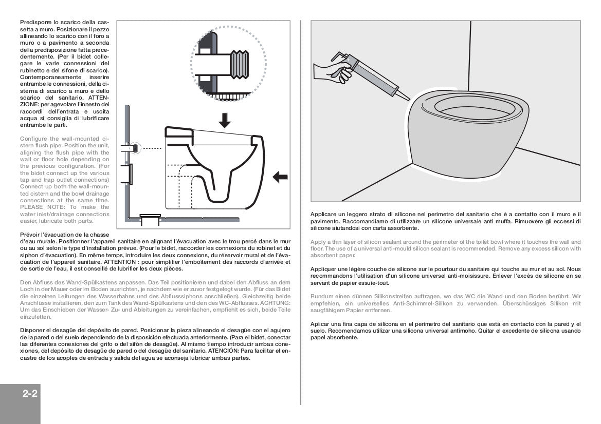 Articles sanitaires sur pied Butterfly