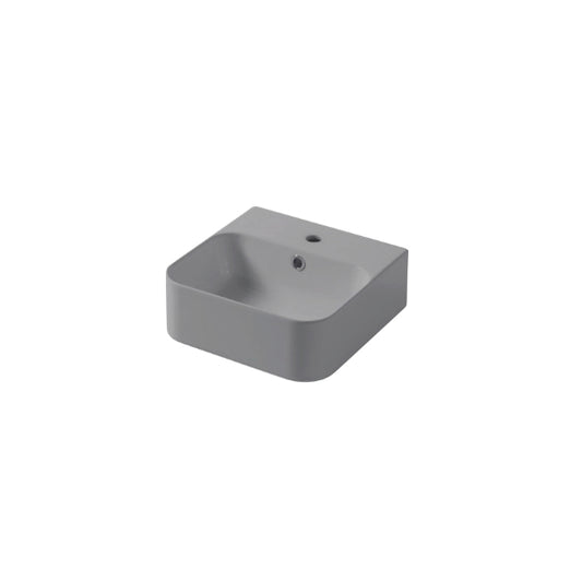 Lavabo Parete/Appoggio cm 35x35 Slim