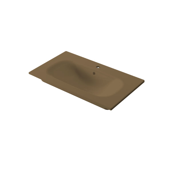 Lavabo da incasso 81x46x h 16,8 cm Soft
