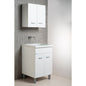 Oceano 60x60 cm Waschbecken mit Keramikwanne