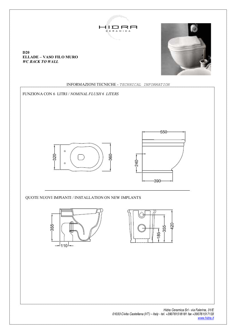 Vase Ellade affleurant le mur (traduit)