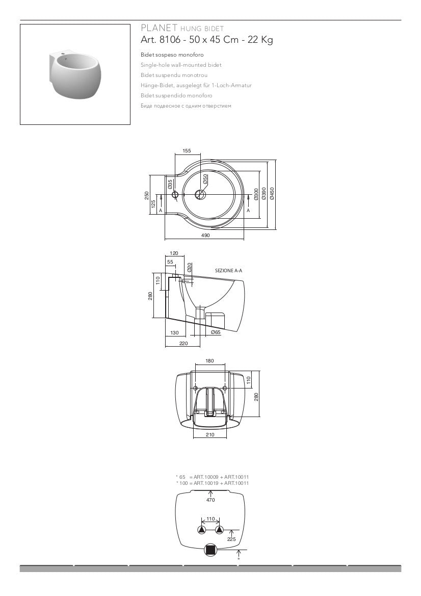 Articles sanitaires suspendus Planet