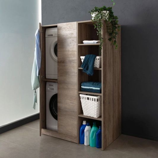 Colonna lavatrice/asciugatrice Unika H174 P60 con Ante