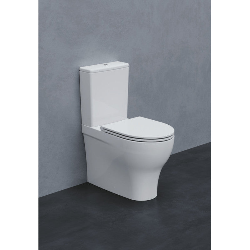 Vaso monoblocco con cassetta di scarico cm 62,5x35xh80 Pratica